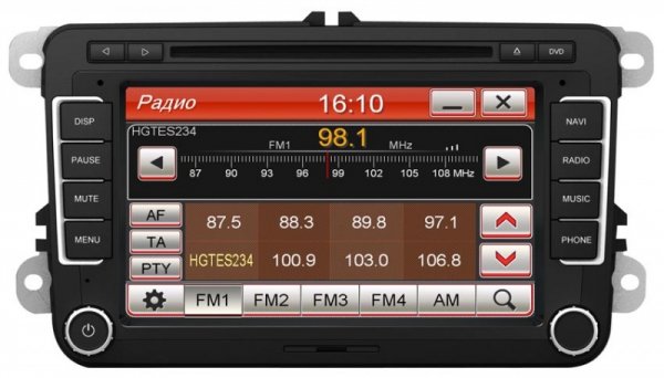 Штатная магнитола Dvd Gps Roadrover  для  Volkswagen Tiguan   i10